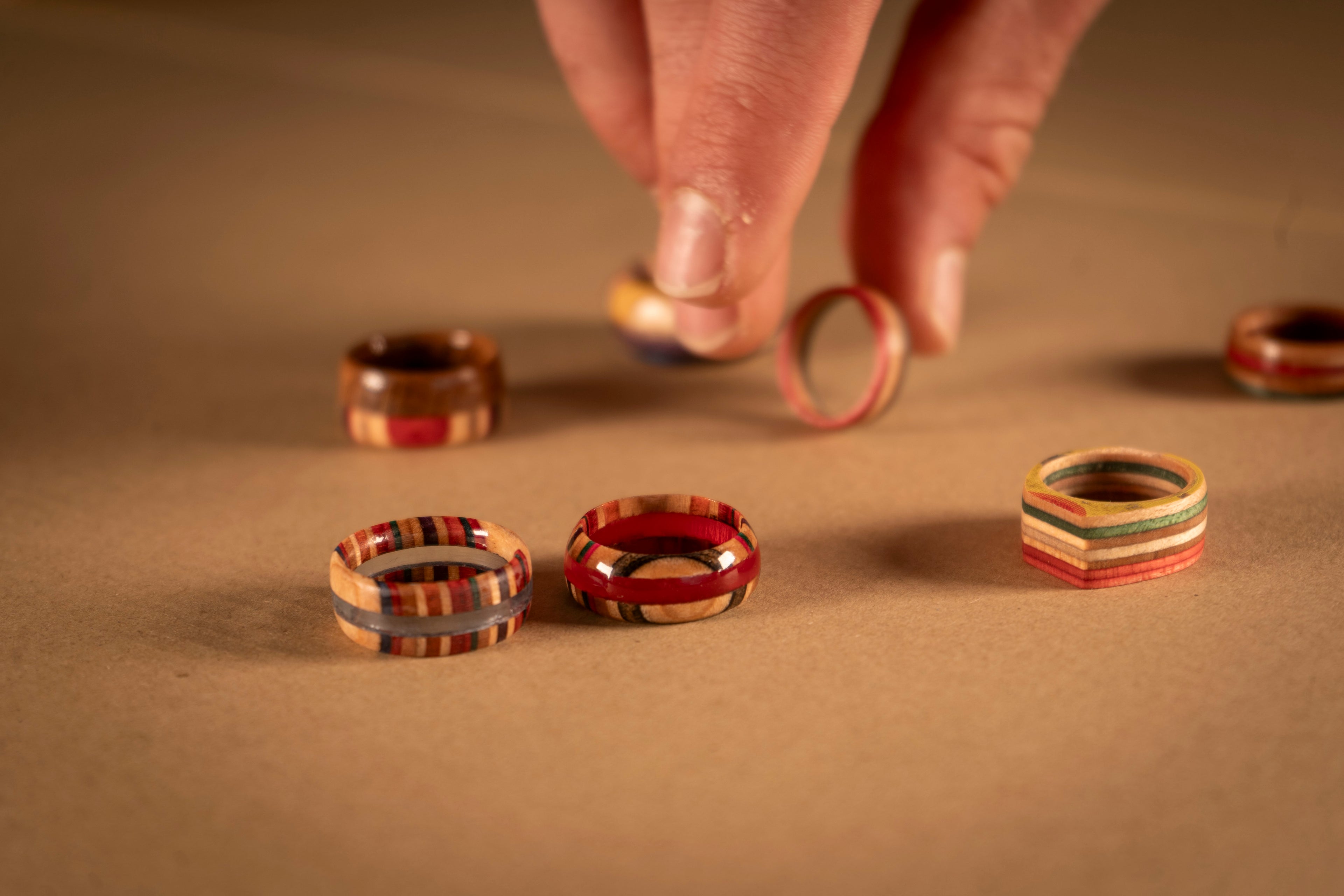 Skateboard ringe