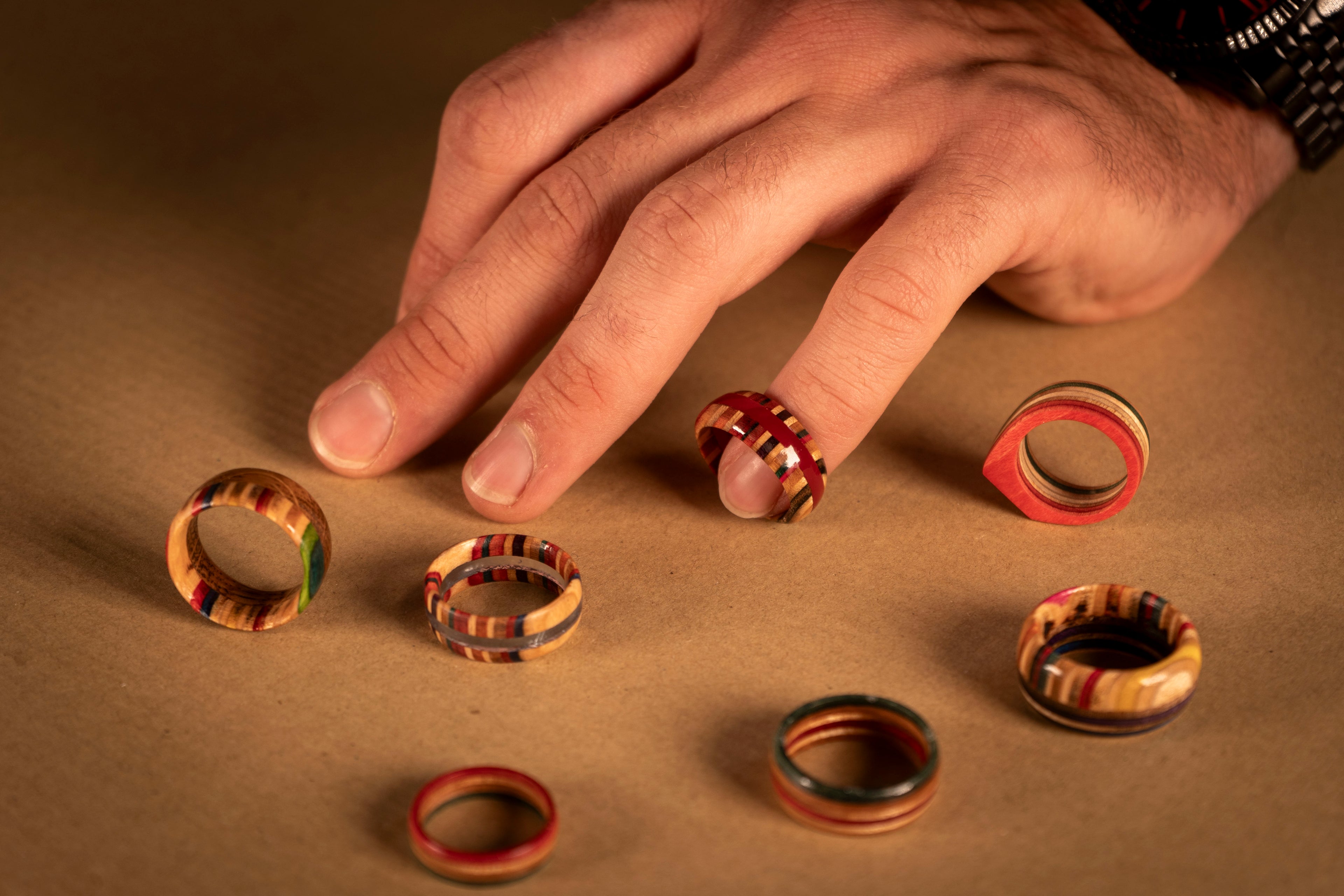 Skateboard ringe